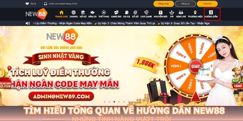 Tổng quan về hướng dẫn NEW88